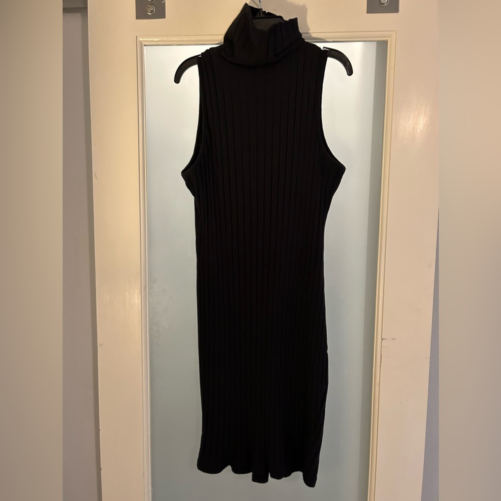 Shein sleeveless turtleneck dress